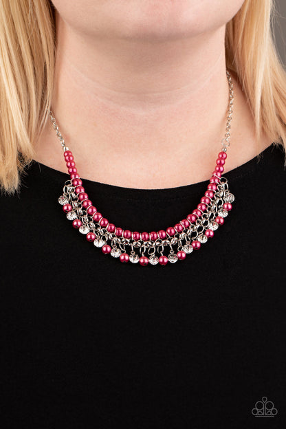 Paparazzi A Touch of Classy Pink Short Necklace - P2RE-PKXX-170XX