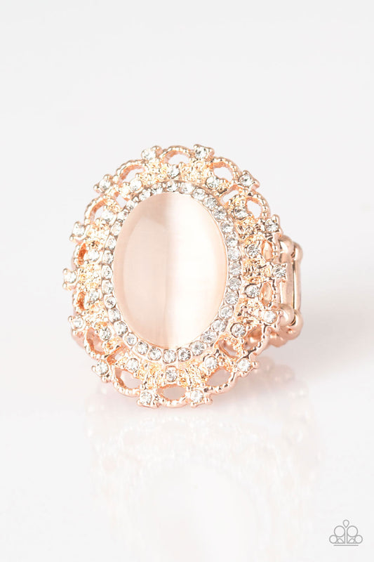 Paparazzi BAROQUE The Spell Rose Gold Ring - P4RE-GDRS-169XX