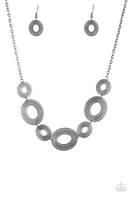 Paparazzi Basically Baltic Black Short Necklace - P2BA-BKXX-021XX