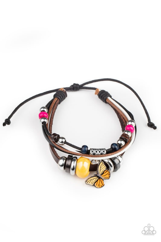 Paparazzi Bodacious Butterfly Multi Sliding Knot Bracelet