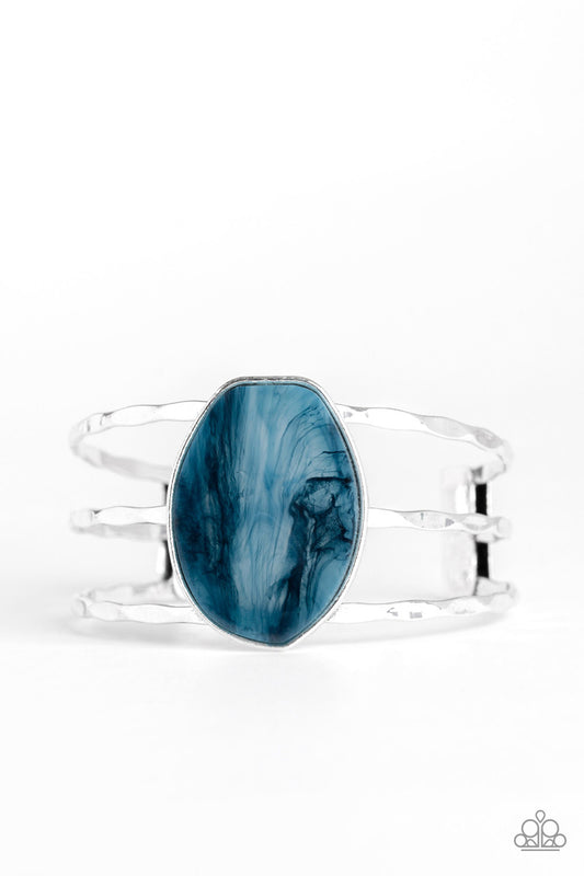Paparazzi Canyon Dream Blue Cuff Bracelet