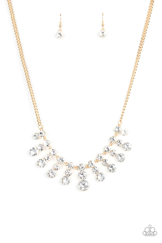 Paparazzi Celebrity Couture Gold Short Necklace