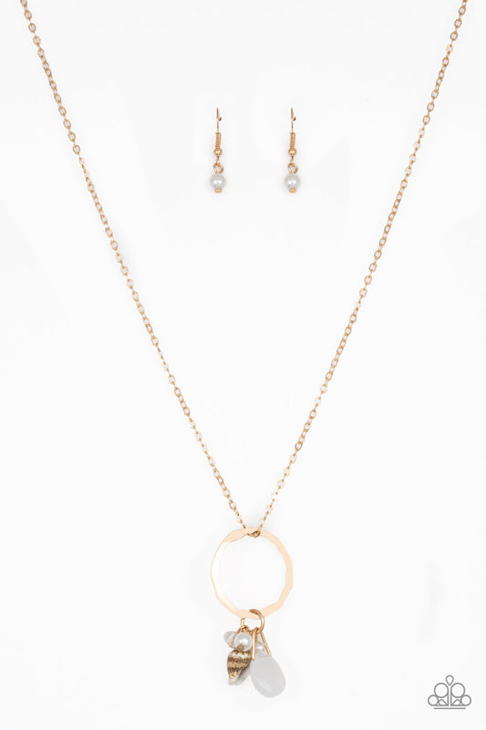 Paparazzi Coastal Couture Gold Short Necklace