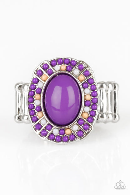 Paparazzi Colorfully Rustic Purple Ring