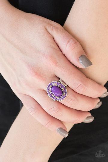 Paparazzi Colorfully Rustic Purple Ring