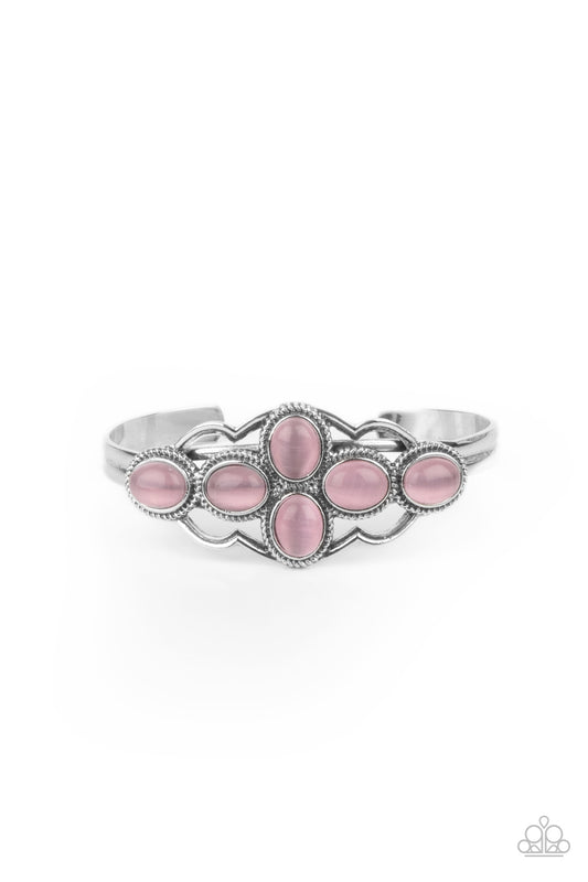 Paparazzi Color Me Celestial Pink Cuff Bracelet