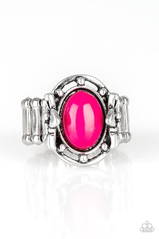 Paparazzi Color Me Confident Pink Ring - P4WH-PKXX-192XX