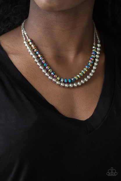 Paparazzi Color Of The Day Multi Short Necklace
