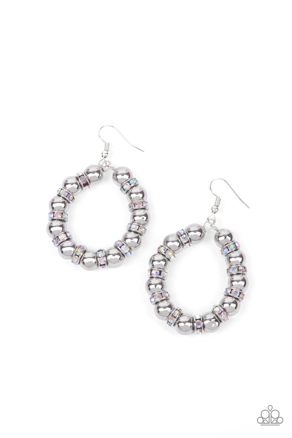 Paparazzi Cosmic Halo Multi Fishhook Earrings