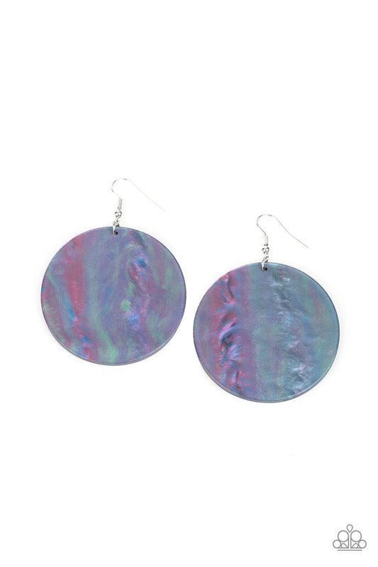Paparazzi Cosmic Rainbow Multi Acrylic Fishhook Earrings