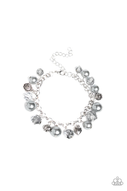 Paparazzi Cupid Couture Silver Clasp Bracelet