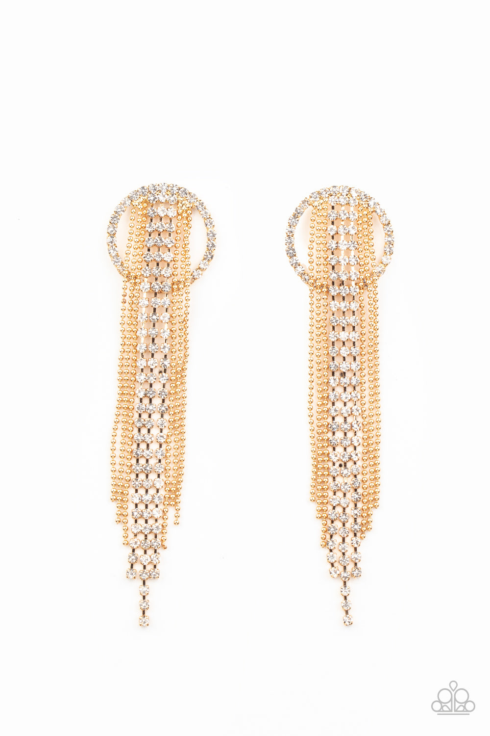 Paparazzi Dazzle By Default Gold Post Earrings