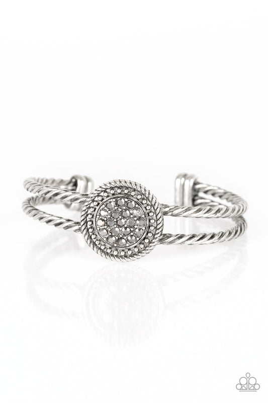 Paparazzi Definitely Dazzling Silver Cuff Bracelet