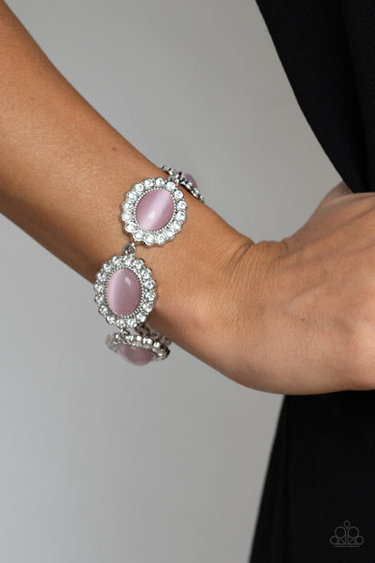 Paparazzi Demurely Diva Pink Clasp Bracelet