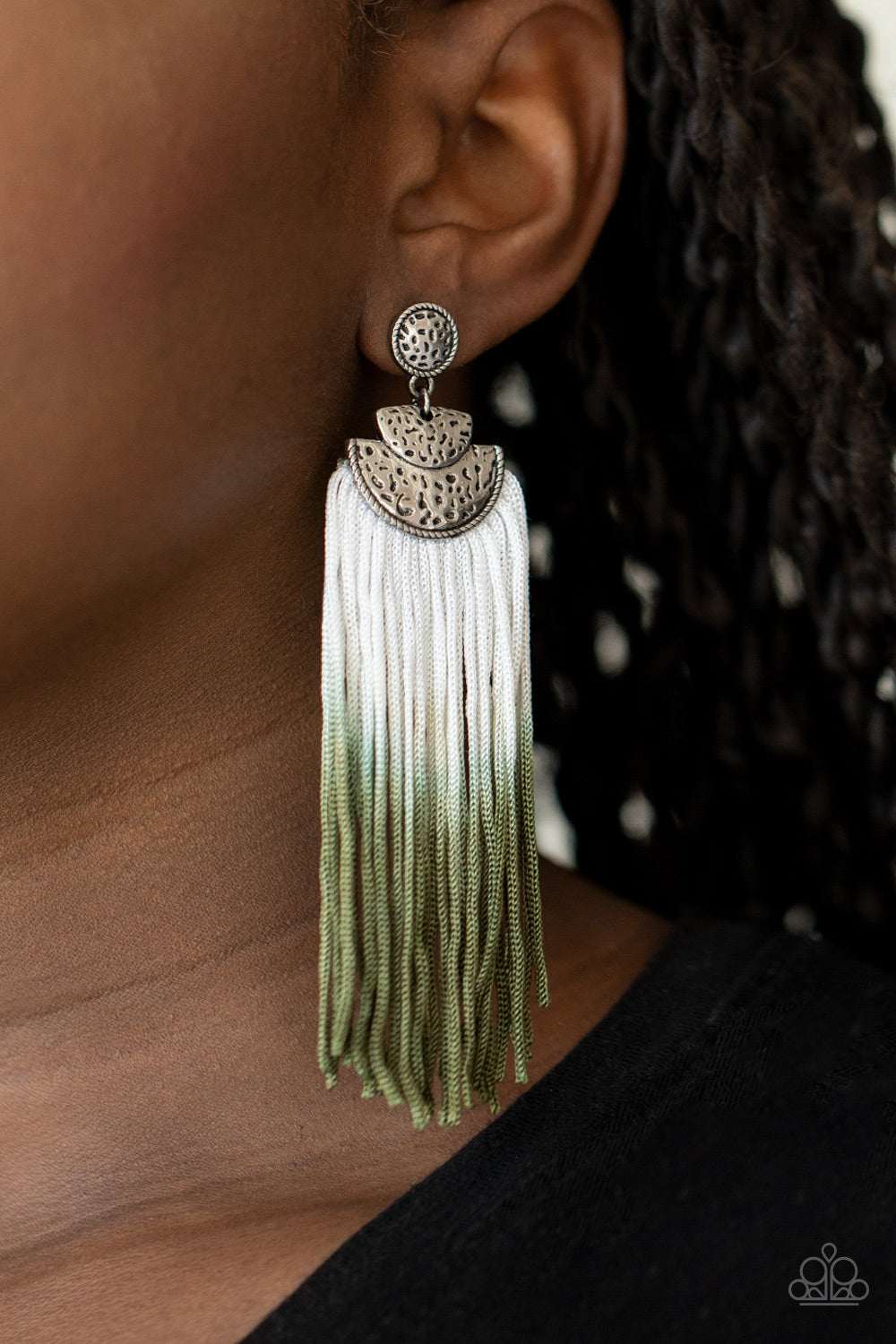 Paparazzi DIP It Up Green Fishhook Earrings