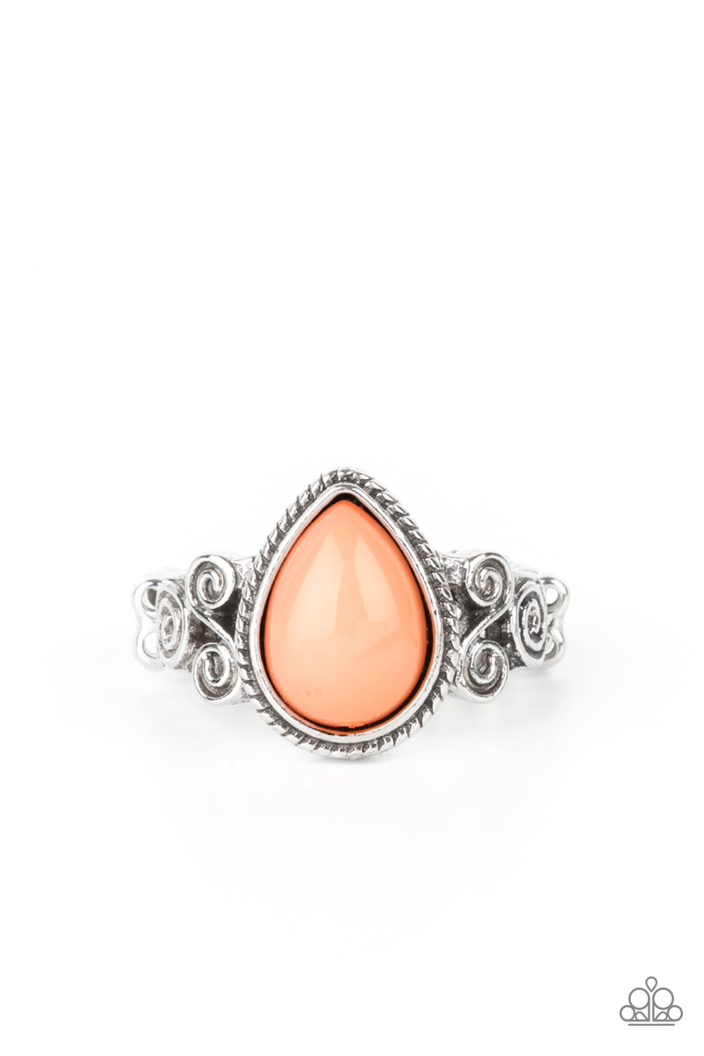 Paparazzi Dreamy Droplets Orange Ring