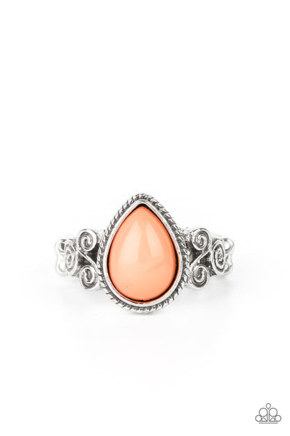 Paparazzi Dreamy Droplets Orange Ring