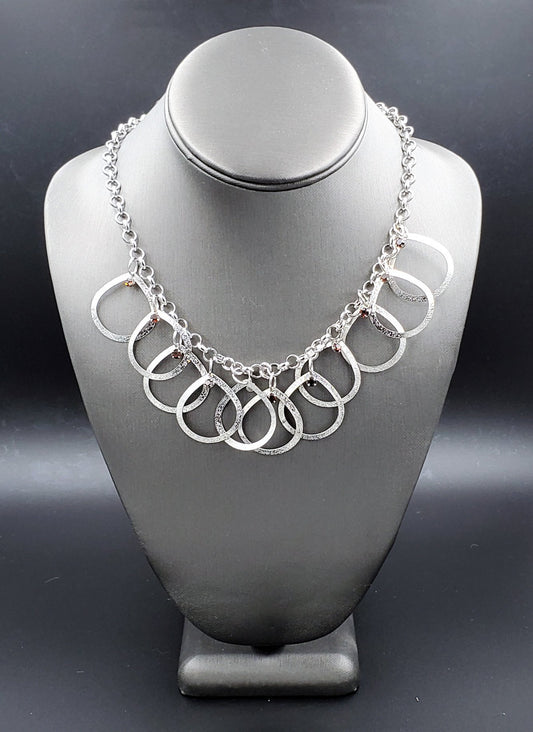 Paparazzi Drop By Drop Brown Short Necklace - Fashion Fix Exclusive November 2020