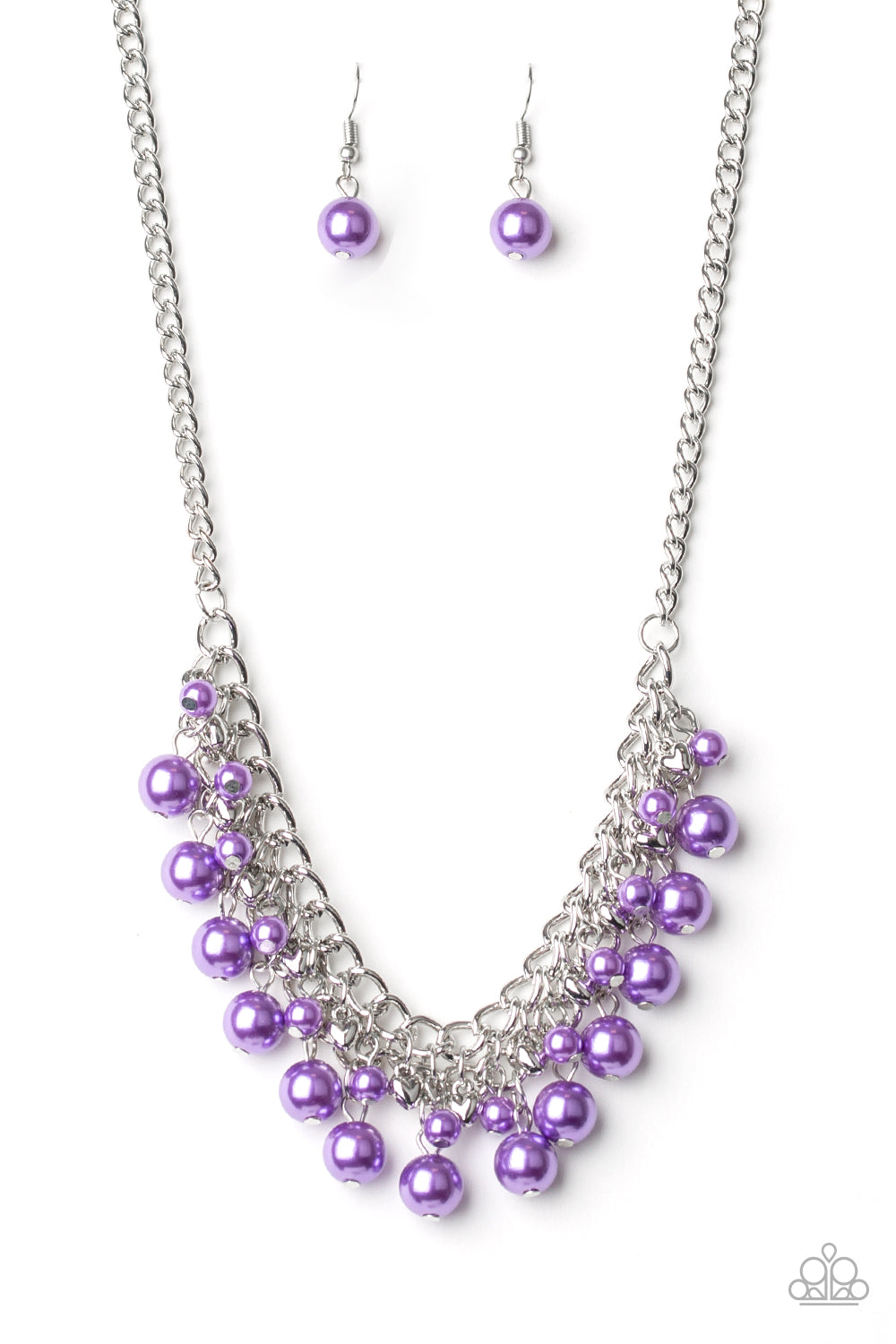 Paparazzi Duchess Dior Purple Short Necklace