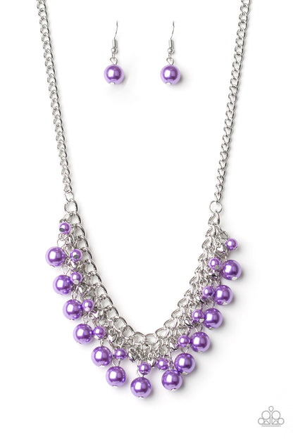 Paparazzi Duchess Dior Purple Short Necklace