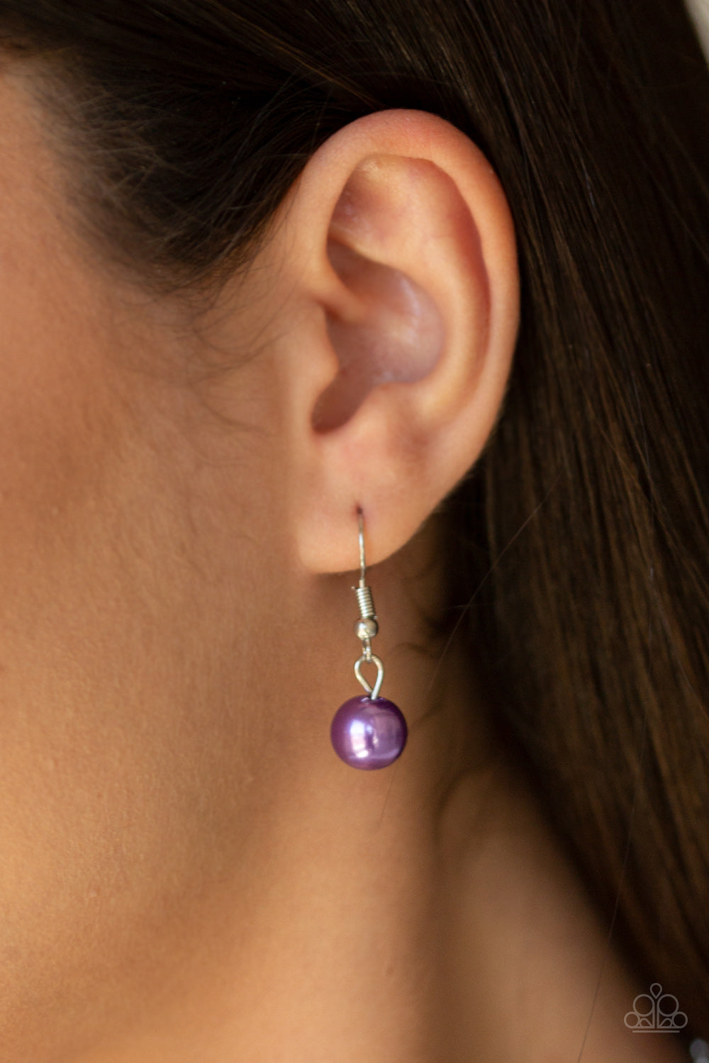 Paparazzi Duchess Dior Purple Short Necklace