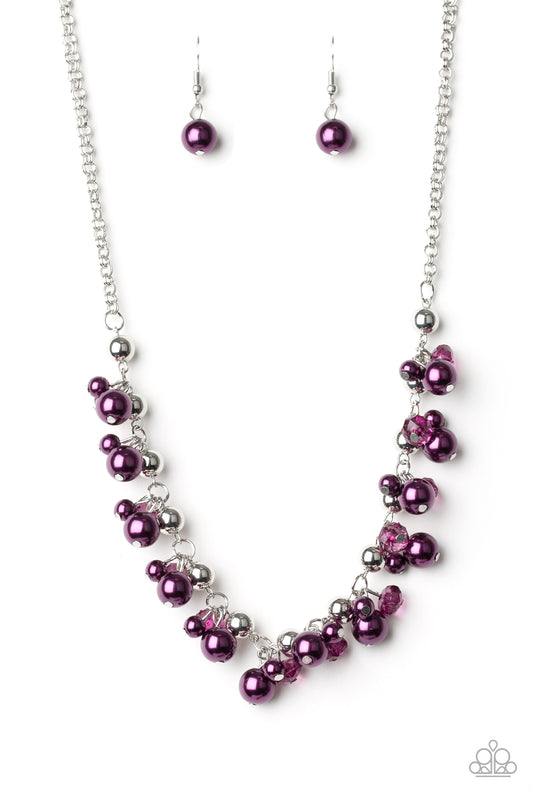 Paparazzi Duchess Royale Purple Short Necklace