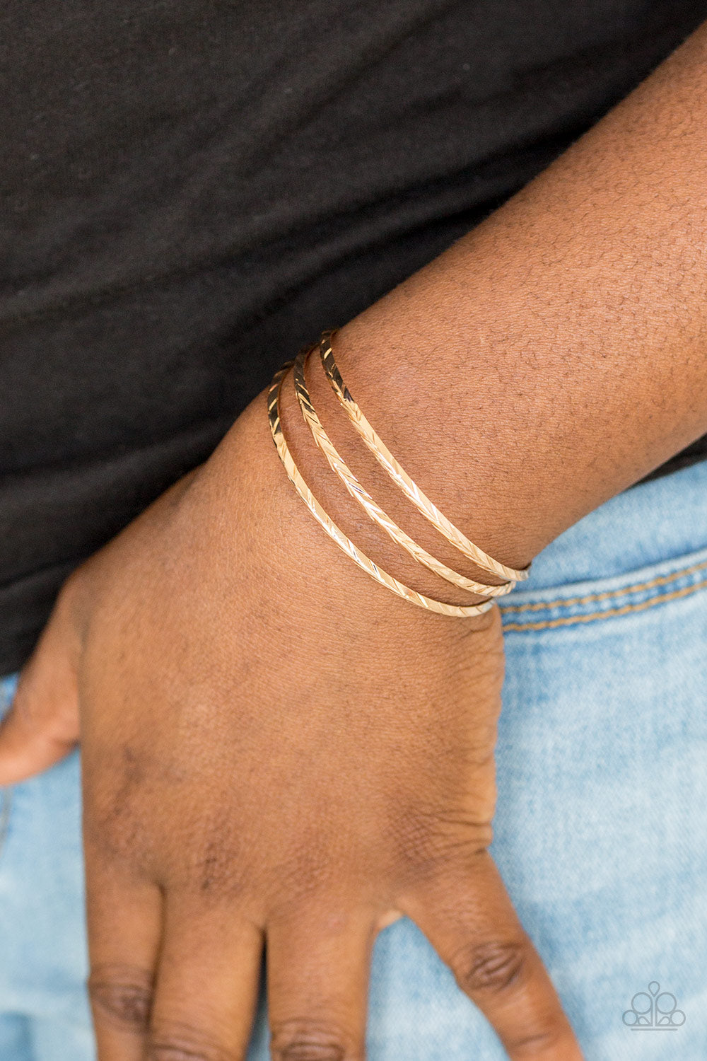 Paparazzi Eastern Empire Gold Cuff Bracelet