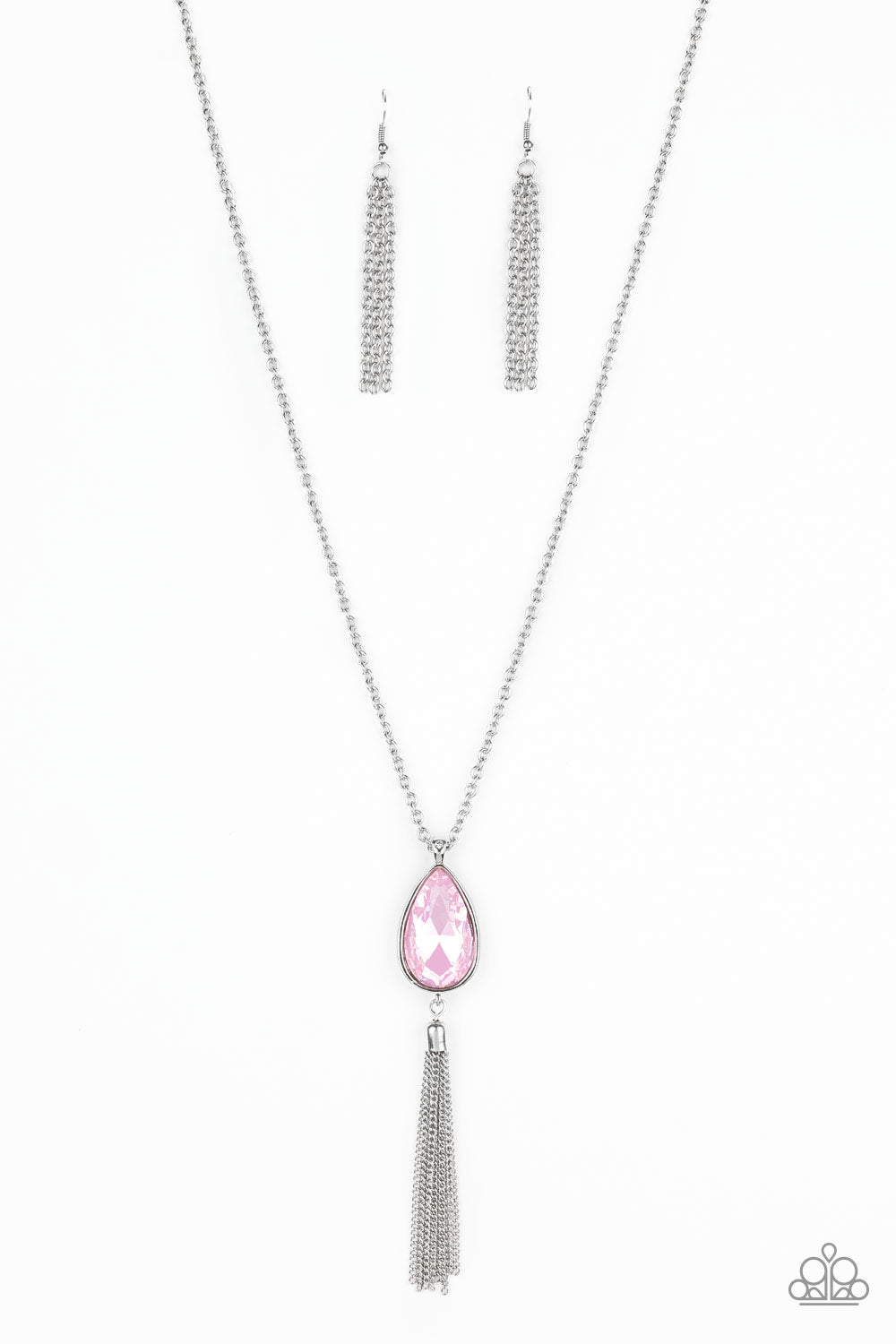 Paparazzi Elite Shine Pink Long Necklace