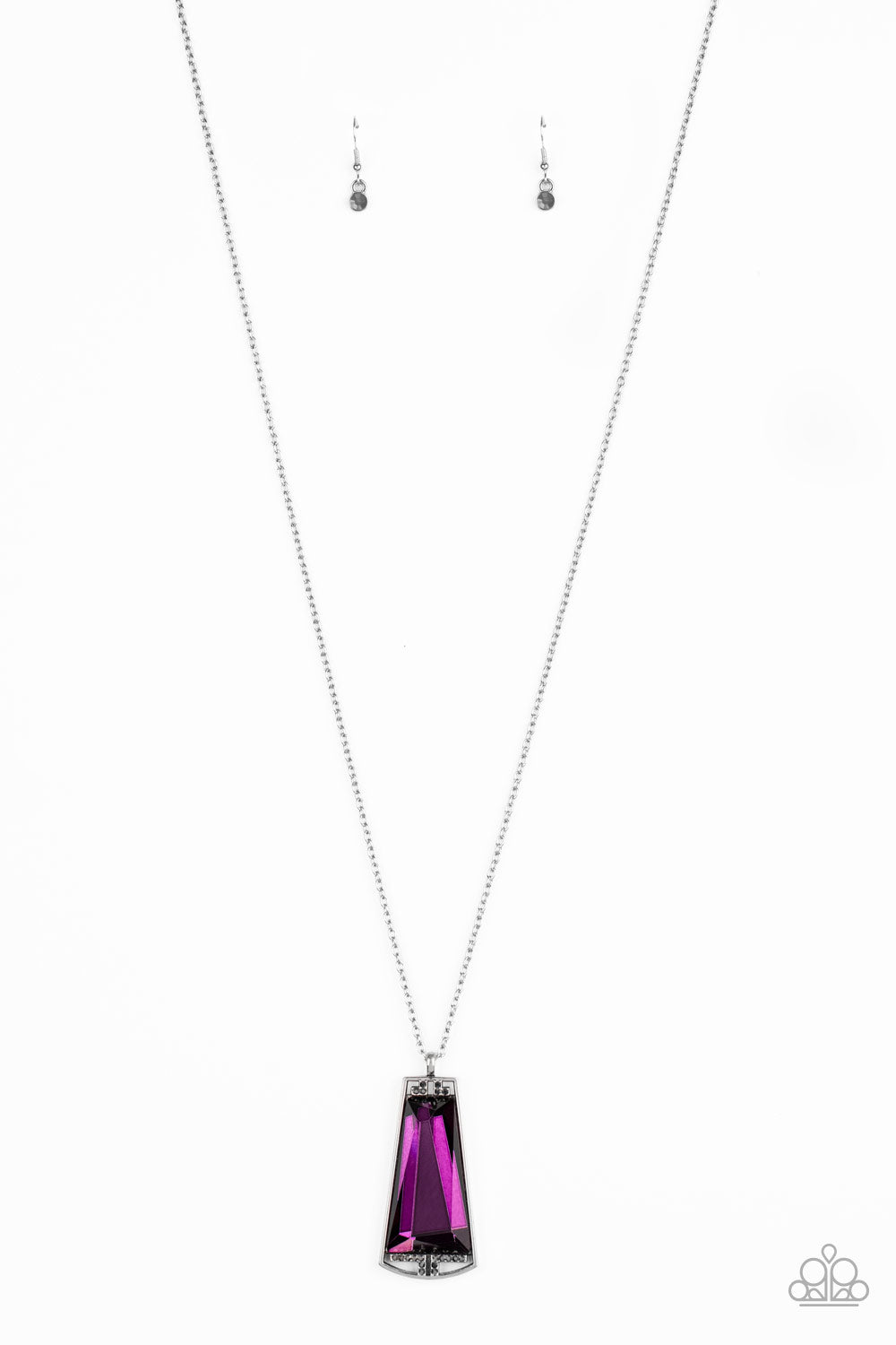Paparazzi Empire State Elegance Purple Long Necklace