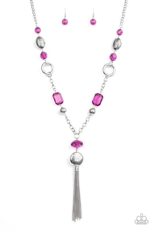 Paparazzi Ever Enchanting Purple Long Necklace