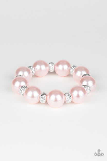 Paparazzi Extra Elegant Pink Stretch Bracelet