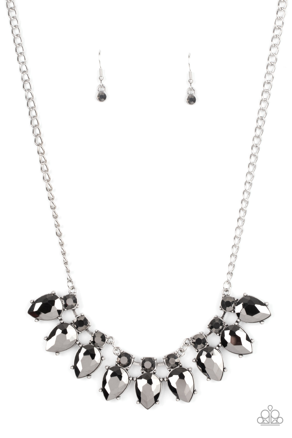 Paparazzi Extra Enticing Silver Short Necklace