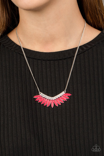 Paparazzi Extra Extravaganza Pink Short Necklace