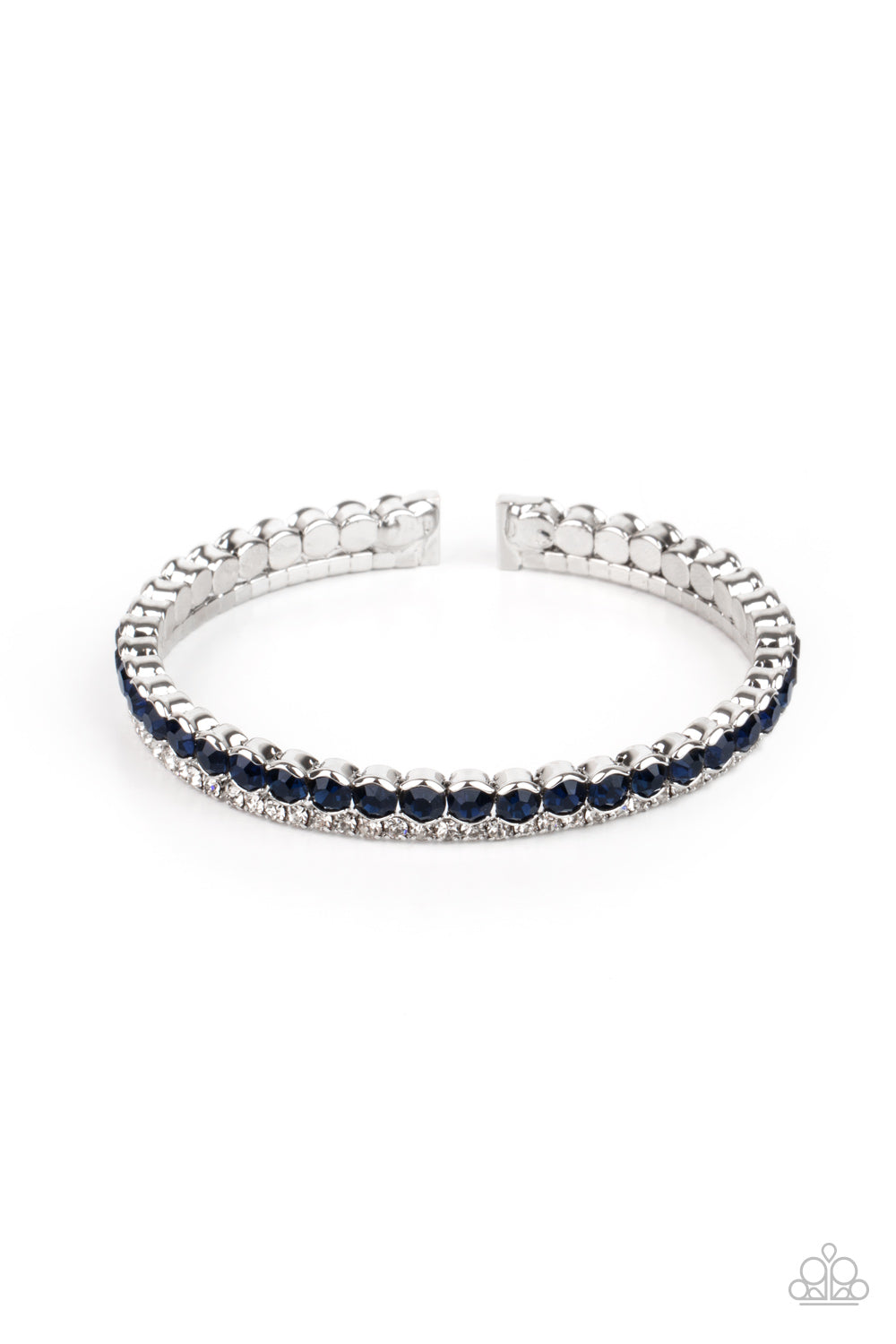 Paparazzi Fairytale Sparkle Blue Cuff Bracelet