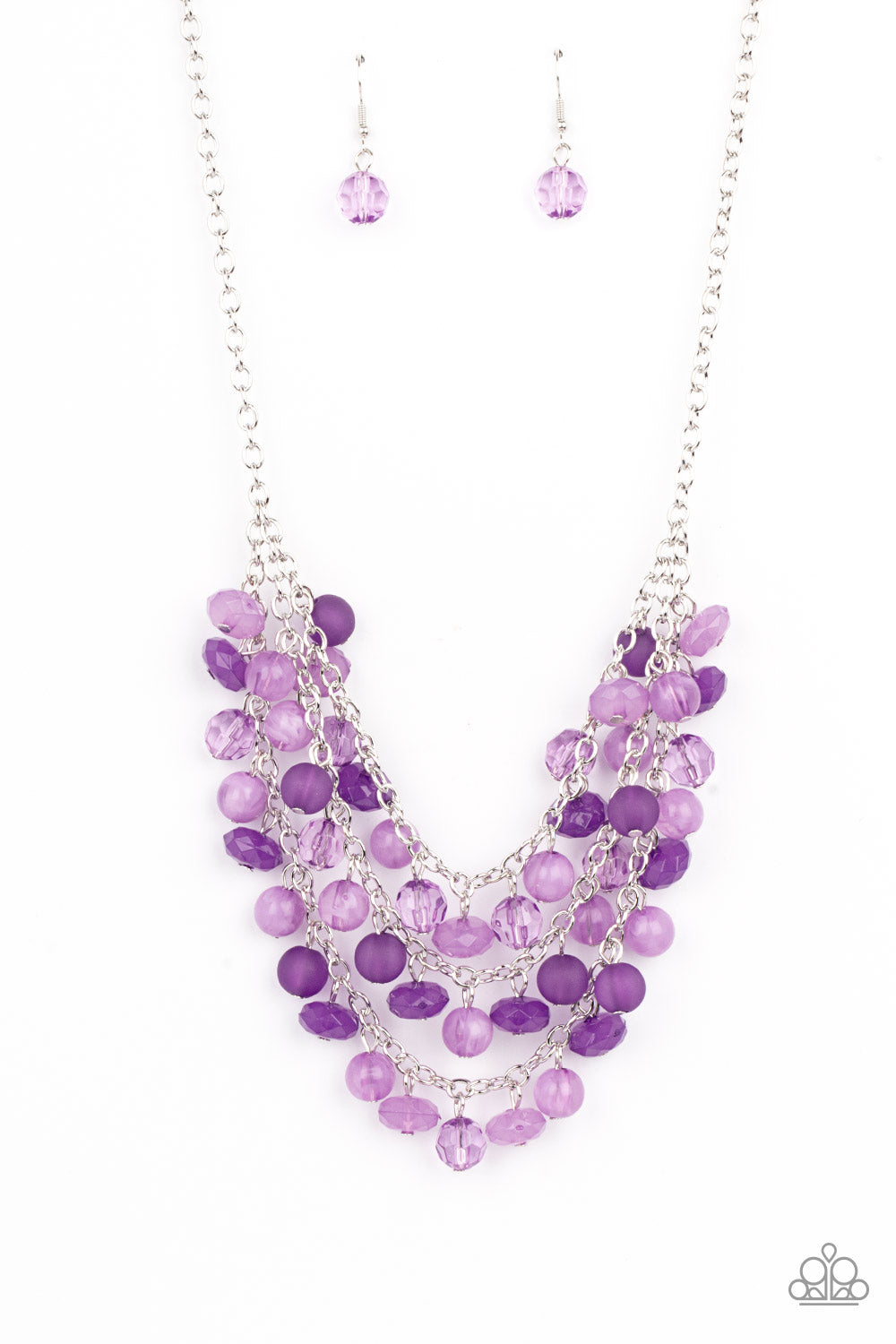 Paparazzi Fairytale Timelessness Purple Short Necklace