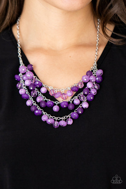 Paparazzi Fairytale Timelessness Purple Short Necklace