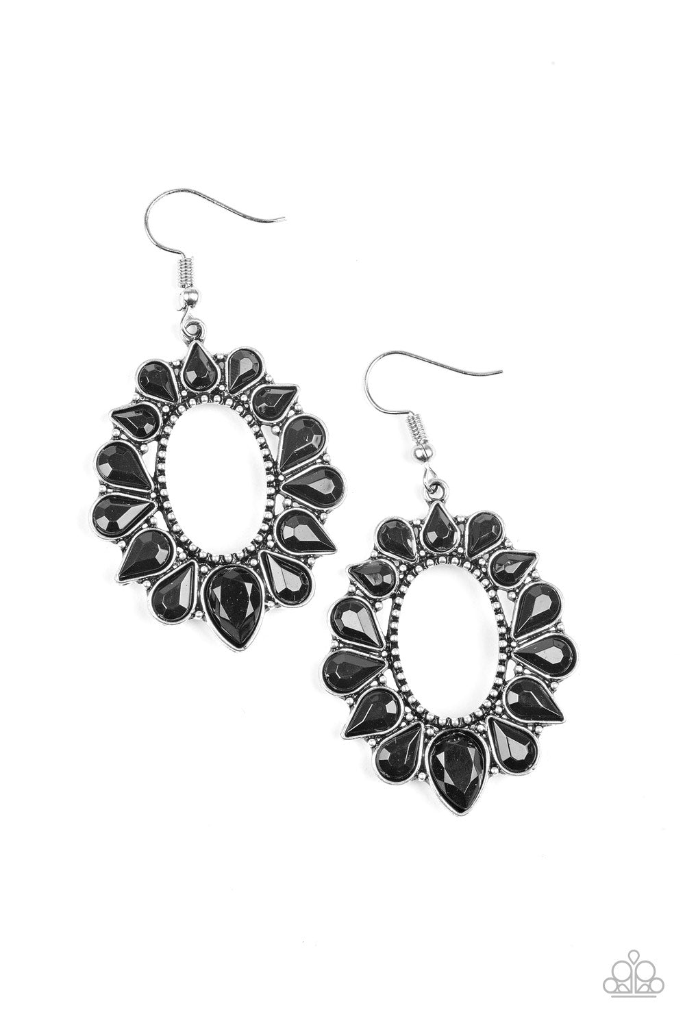 Paparazzi Fashionista Flavor Black Fishhook Earrings