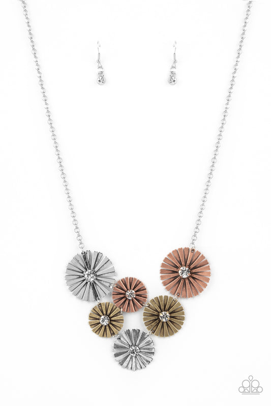 Paparazzi Flauntable Fanfare Multi Short Necklace