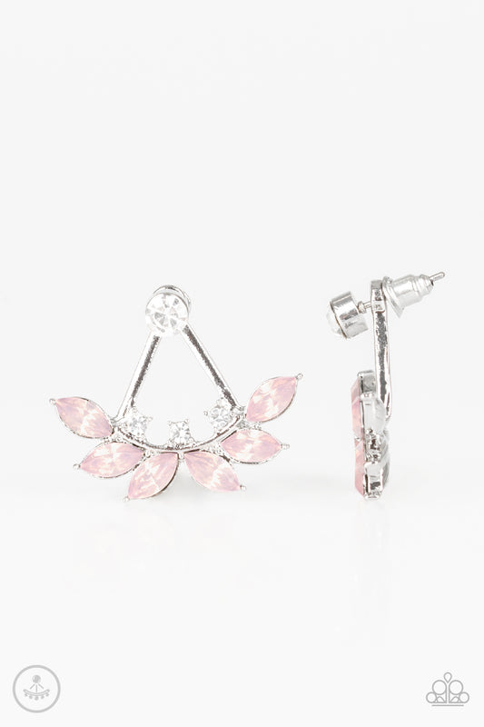 Paparazzi Forest Formal Pink Jacket Post Earrings