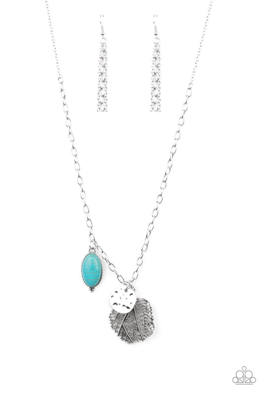 Paparazzi Free-Spirited Forager Blue Long Necklace