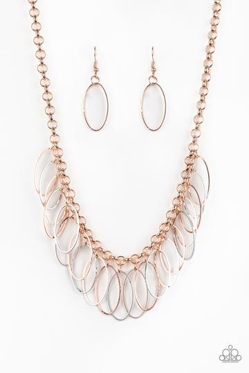 Paparazzi Fringe Finale Multi Short Necklace