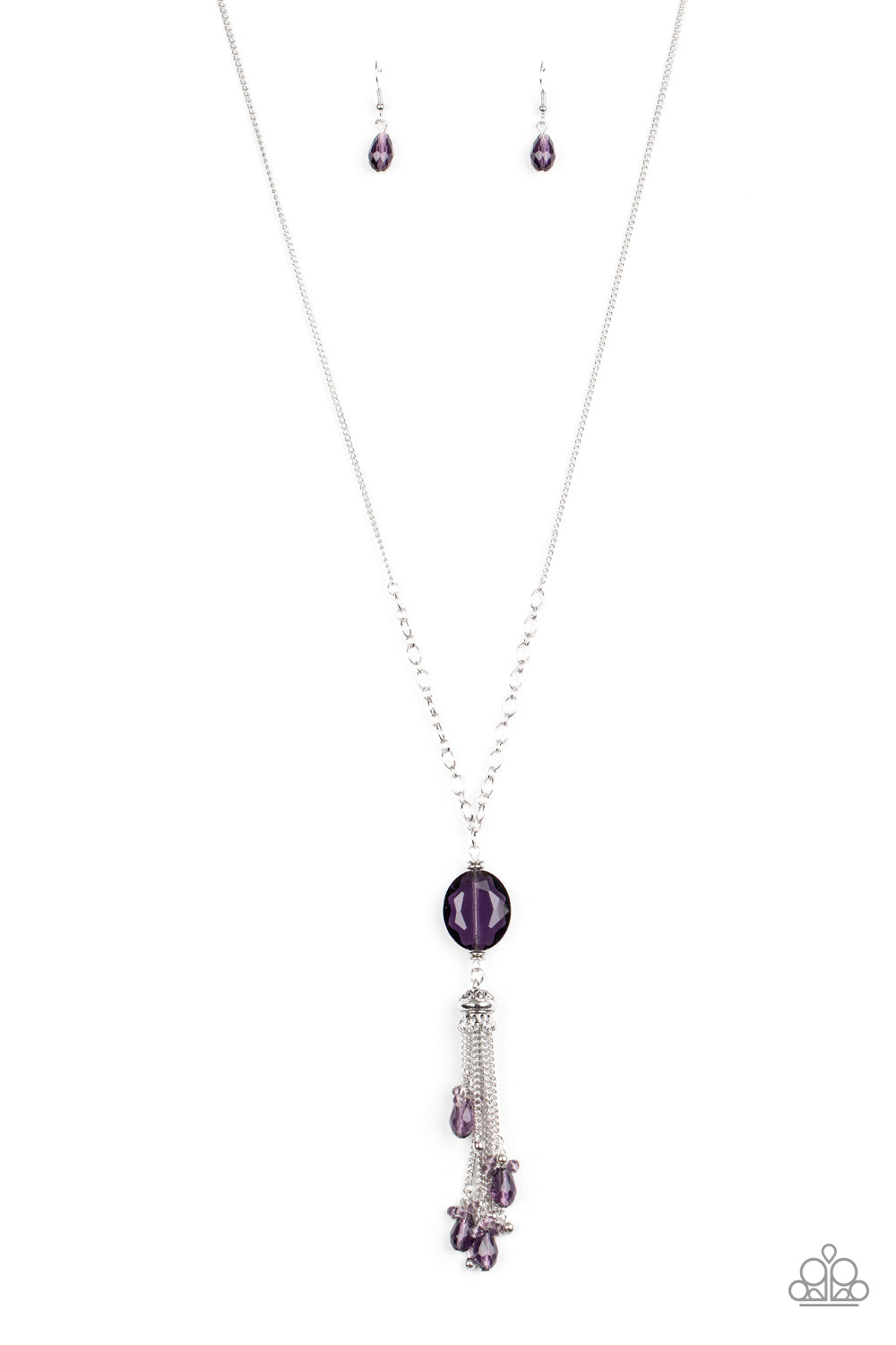 Paparazzi Fringe Flavor Purple Long Necklace