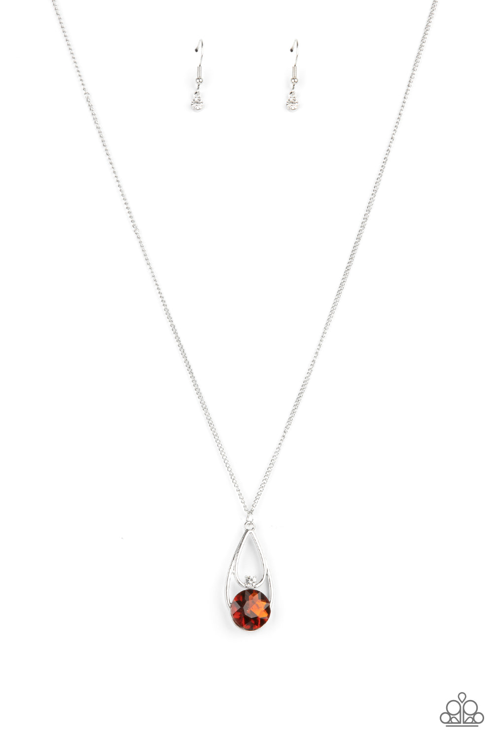 Paparazzi Gala Gleam Brown Short Necklace