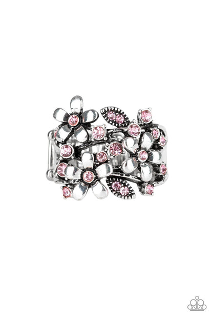 Paparazzi Gardenia Gleam Pink Ring