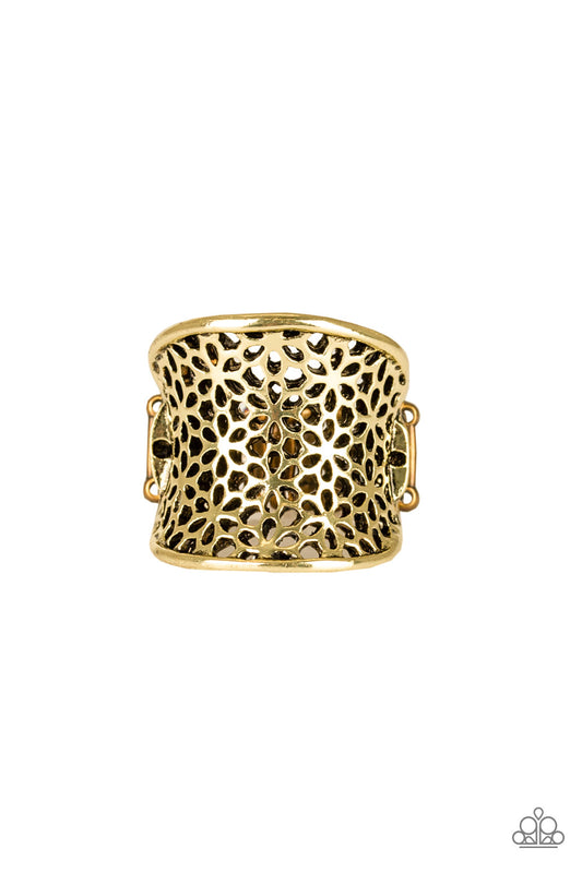 Paparazzi Garden Safari Brass Ring