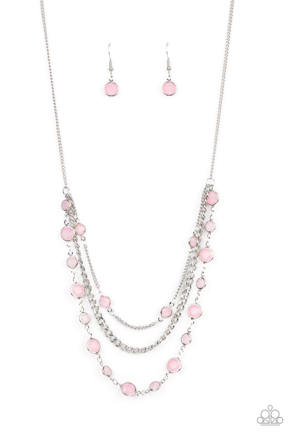 Paparazzi Goddess Getaway Pink Short Necklace