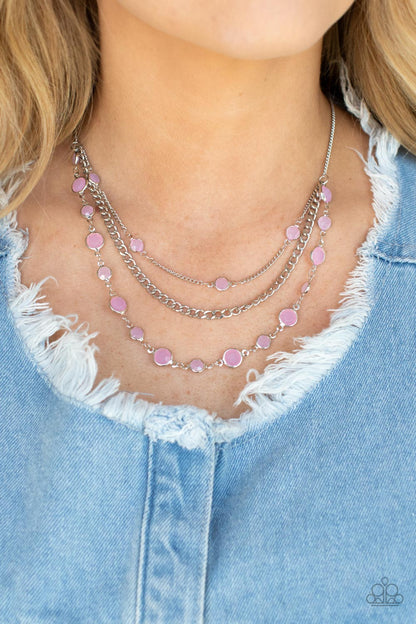 Paparazzi Goddess Getaway Pink Short Necklace