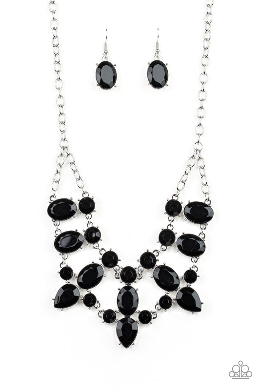 Paparazzi Goddess Glow Black Short Necklace