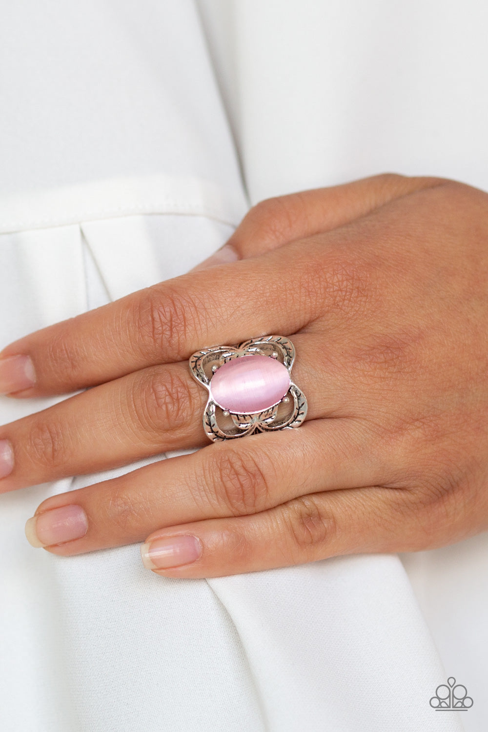 Paparazzi Go For Glow Pink Ring