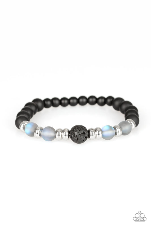 Paparazzi Grace Blue Stretch Bracelet